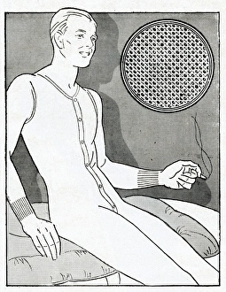 Images Dated 22nd September 2016: Advert for Aertex mens combinations 1929