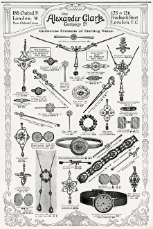 Amethyst Gallery: Advert for Alexander Clark, jewellery 1912