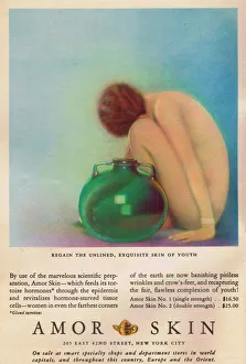 Amor Gallery: Advert for Amor Skin, 1930