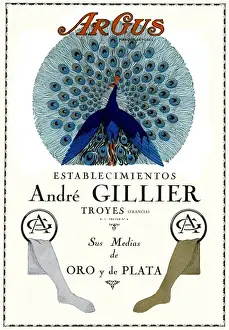 Advertisement for Andre Gillier stockings