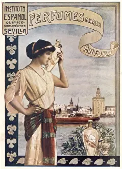 Seville Prints: Advert / Anfora Perfumes