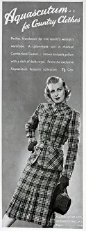 Cumberland Prints: Advert for Aquascutum