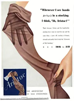 Advert for Aristoc stockings 1937