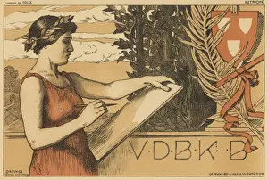 Sketching Prints: Advert / Art Prague 1895