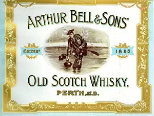 Images Dated 6th March 2019: Advert, Arthur Bell & Sons, Old Scotch Whisky, Perth