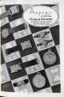 Advert for Asprey of Bond Street