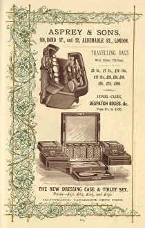 Images Dated 1st May 2018: Advert, Asprey & Sons, Travelling Bags etc