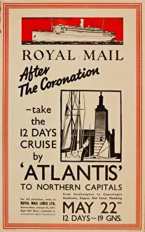 Images Dated 10th November 2016: Advertisement for Atlantis cruise to northern capitals