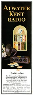 Advert, Atwater Kent Model 20 Radio