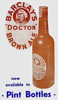 Pint Prints: Advert, Barclay's Doctor Brown Ale