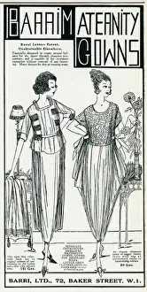 Advert for Barri: Maternity wear 1920