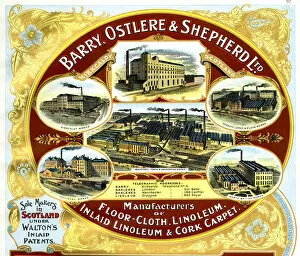 Manufacture Collection: Advert, Barry, Ostlere & Shepherd Ltd, Kirkcaldy