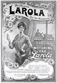 Images Dated 7th November 2019: Advert for Beethams Larola skin care 1905