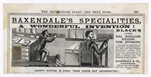 Telephones Prints: Advert. Bells Phone
