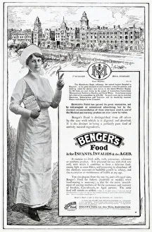 Growth Prints: Advert for Benger's Infant Food 1921