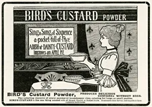 Images Dated 22nd December 2017: Advert for Birds Custard Powder 1905