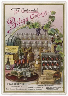 Advert/Bodega Wine 19C