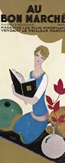 Marche Prints: Advert / Bon Marche Paris