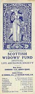 Month Collection: Advertising bookmark, June, designed by Walter Crane