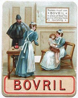 Images Dated 1st June 2017: Advertisement for Bovril
