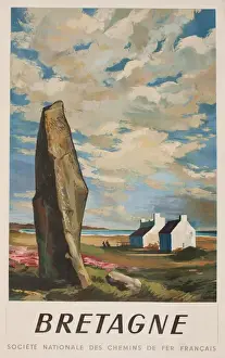 Monolith Prints: Advertisement for Brittany, Northern France