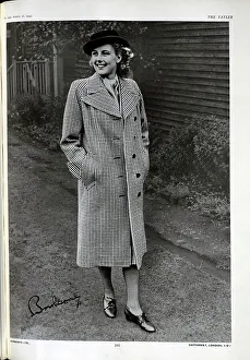 Advert for Burberry