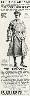 Brand Gallery: Advertisement for the Burberry Tielocken trench coat, as endorsed