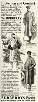 Buttoned Collection: Advert for Burberrys WWI service coats 1916