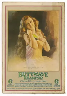 Brushing Prints: Advert / Butywave Shampoo