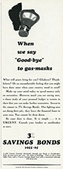 Images Dated 30th October 2012: Advert for buying 3% savings bonds in WW2 1942