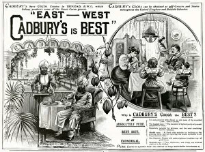 Cadburys Gallery: Advert for Cadburys Cocoa drink 1897