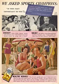 Advert / Camel Cigs 1935