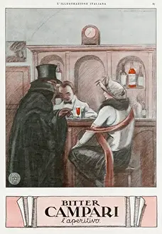 Bitter Prints: Advert / Campari Aperitif
