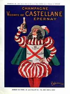 Stripes Gallery: Advertisement for Castellane champagne