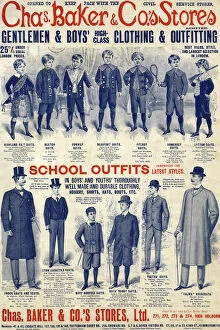 Suits Collection: Advertisement for Charles Baker & Co.s Store