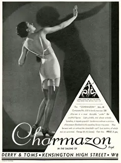 Advert for Charmazon womens underwear 1933