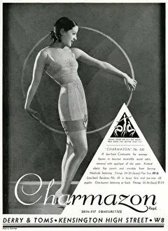Advert for Charmazon womens underwear 1933