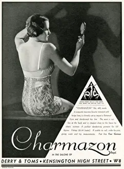 Advert for Charmazon womens underwear 1933