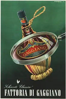Magnifying Prints: Advert / Chianti 1956