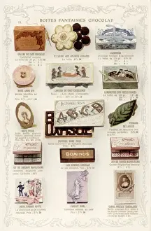 Advert / Choc Boxes 1910