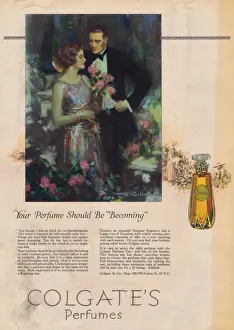 Advert for Colgates Perfume, 1924