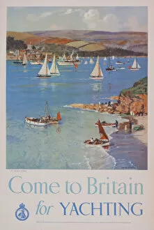 Images Dated 10th November 2016: Advertisement, Come to Britain for Yachting