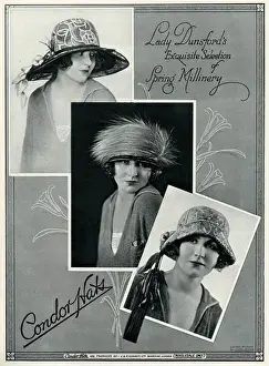 Condor Prints: Advert for Condor hats 1924