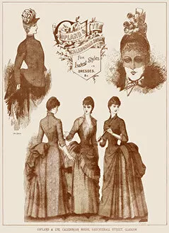 Images Dated 1st December 2017: Advert for Copland & Lye womens dresses 1887