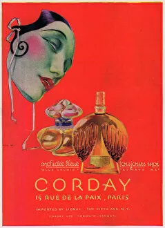 Images Dated 11th May 2011: Advert for Corday perfume, 1920s