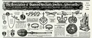 Advert for Coronation jewellery 1902