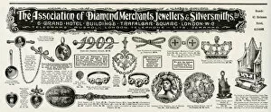 Images Dated 17th June 2016: Advert for Coronation jewellery 1902