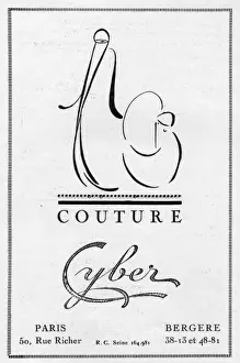 Advert for Cyber Couture, 1923, Paris