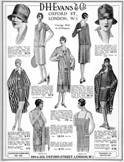 Advert for D. H. Evans, 1927