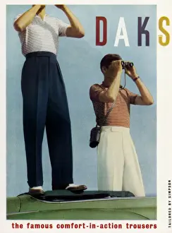 Advert / Daks Trousers